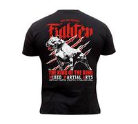 Dirty Ray Arts Marciales MMA The King of The Ring Camiseta Hombre K74C