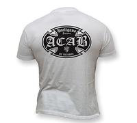 Dirty Ray Hooligans ACAB Bad Boy Ultras Camiseta Hombre KHD1 (S)