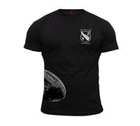 Dirty Ray Rugby New Zealand All Black Camiseta Hombre KRB3 (L)