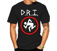 Dirty Rotten Imbeciles D.R.I. T Shirt Skanker Band Logo Official Mens Black