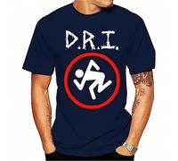 Dirty Rotten Imbeciles D.R.I. T Shirt Skanker Band Logo Official Mens Black