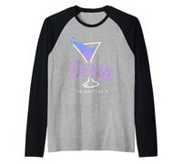 Dirty The Way I Like It Funny Dirty Martini Drink Happy Hour Camiseta Manga Raglan