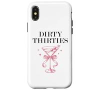 Dirty Thirties in My 30s Era Filthy Martini Dirty 30 Thirsty Carcasa para iPhone X/XS