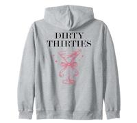 Dirty Thirties in My 30s Era Filthy Martini Dirty 30 Thirsty Sudadera con Capucha