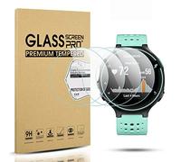 Diruite 4 Pack para Garmin Forerunner 220/225/230/235/620/630 Cristal Templado Protector Pantalla,HD Film 9H Dureza Transparente Antiarañazos