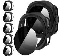 Diruite 5+5 Pack para Samsung Galaxy Watch Ultra 47mm(2025/2024) Funda+Protector Pantalla,5 PC Case+5 Privacidad Protector Pantalla