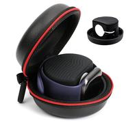 Diruite Funda para Apple Watch Series 10/9/8/7/6/5/4/3/2/1/SE Transporte Base de Soporte de Carga Caja de Almacenamiento de Viaje Protectora Portátil,Negro