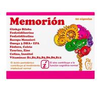 Dis Memorion 60 Cápsulas - Suplemento para Memoria, Concentración y Rendimiento Intelectual - Con Ginkgo Biloba, Fosfatidilserina, Omega 3, Zinc y Vitaminas B - Agilidad Mental y Freno a la Fatiga