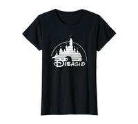 DISAGIO | Ansia y Disagio Camiseta gráfica económica, Mujer, Negro, L