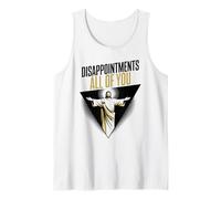 Disappointments All of You Humor Sarcástico Jesús Sátira Camiseta sin Mangas
