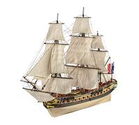 DISARMODEL Maquette Bateau en Bois : L'Hermione La Fayette