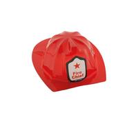 DISBACANAL Gorro Bombero Mujer Adulto Multi-colored Casco de Bombero San Silvestre