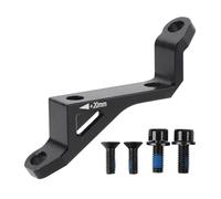 Disc Brake Adapter 74mm to 34mm, Flat Mount to Post Mount Caliper Adapter for Mountain to Road Cycle Conversion, Aluminum Alloy Front Rear Brake Rotor Mount with Screws for 160/180