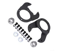 Disc Brake Caliper Bracket Set Black For For Ford 1928-1948 Disc | Apto para Ford 1928-1948, diseño de eje recto, acabado negro, reemplazo directo, fácil instalación