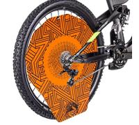 Disc Brake Covers - Road and Mountain Bike Wash Protection Cover, Heat Resistant Edge Guard for Bicycle Disc Brakes, Oil Stain Prevention Tool for Bike Cleaning and Maintenance