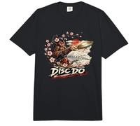 Disc Do Samurai Disc Golf Frolf Regalo de Guerrero japonés Comfort Colors Adult Heavyweight T-Shirt
