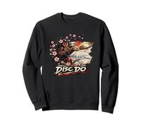 Disc Do Samurai Disc Golf Frolf Regalo de Guerrero japonés Sudadera