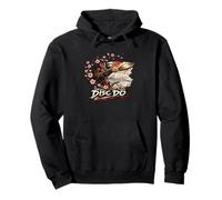 Disc Do Samurai Disc Golf Frolf Regalo de Guerrero japonés Sudadera con Capucha