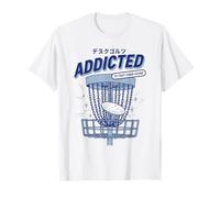 Disc Golf Addicted To That Chain Sound Cesta de Disco Volador Camiseta