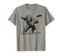 Disc Golf Bigfoot Outdoor Disc Sasquatch Camiseta