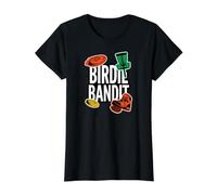 Disc Golf Birdie Bandit Basket Frolfer Gear Camiseta gráfica económica, Mujer, Negro, XL