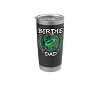 Disc Golf Birdie Dad Basket Chaser Vaso térmico de acero inoxidable de doble pared