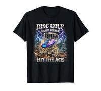 Disc Golf Chain Seeker Hit The Ace Retro Bootleg Rap de los 90 Camiseta