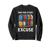 Disc Golf Divertido una para Cada Excusa Sudadera