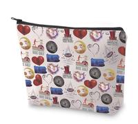 Disc Golf Lover Gift Boss of The Toss - Bolsa de maquillaje para jugador de golf, bolsa de aseo divertida, regalo de disco de golf, Boss of the Toss