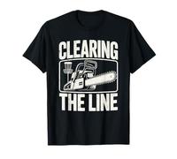 Disc Golf Masculino Clearing The Line Camiseta