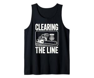 Disc Golf Masculino Clearing The Line Camiseta sin Mangas