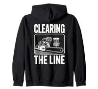 Disc Golf Masculino Clearing The Line Sudadera con Capucha