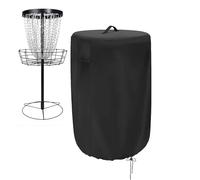 Disc Golf Net Case, Black Rain Cover for Disc Golf Target, Professional Golf Training Equipment, Chain Disk Golf Basket Cover for Interior and Outdoor Use