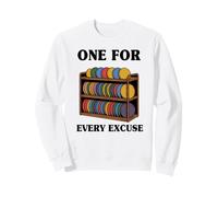 Disc Golf para Hombre con una Excusa para Cada Broma Sudadera