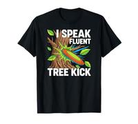 Disc Golf Player I Speak Fluent Tree Kick Humor Camiseta