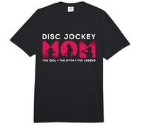 Disc Jockey Mom The Idol The Myth Discos de Vinilo Disc Jockey Comfort Colors Adult Heavyweight T-Shirt