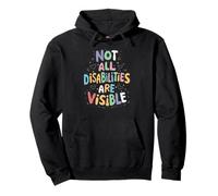 Discapacidad Invisible No Todas Las discapacidades Son visibles Sudadera con Capucha