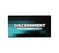 Discernment Card Game - Bible Trivia Activity, Humorous Matching Cards with Faith Reflection, Christian Game Night Accessory, Small Groups Church Fellowship Bible Study Fun for Teens Adults Family