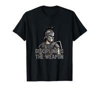 Disciplina es el diseño del Guerrero de Armas Camiseta