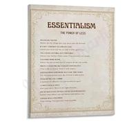 Discipline and Focus Art Poster Minimalist Quotes for a Purposeful Life Canvas Wall Art(Unframed,16x24inch(40x60cm))