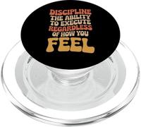 Discipline Do It No Matter How You Feel - PopSockets PopGrip para MagSafe