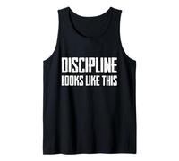 Discipline Looks Like This Camiseta sin Mangas
