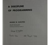 Discipline of Programming, A (Prentice-Hall Series in Automatic Computation)