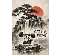 Discipline Over Motivation Workout Log Book Gym CAT Over Tranquility: Fitness Journal for Strength Training, Gym Progress Tracking & Daily Consistency