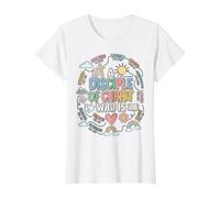 Discípulo de Cristo Lindo Verso de la Biblia Afirmaciones Cristianas Camiseta gráfica económica, Mujer, Blanco, XS