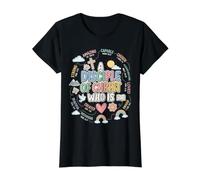 Discípulo de Cristo Lindo Verso de la Biblia Afirmaciones Cristianas Camiseta gráfica económica, Mujer, Negro, L