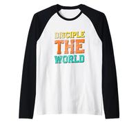 Discípulo El Mundo Camiseta Manga Raglan