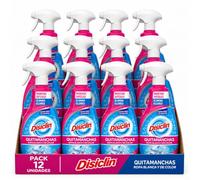 Disclin Limpieza en Spray para Ropa 750ml (PACK 12 UNIDADES) | Rasmacor | Para ropa blanca y de color | Eficaz contra manchas difíciles y malos olores