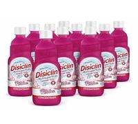 Disclin Petalos - Pack 12 unidades - Caja completa - Limpiador Multiusos Concentrado Aroma Petalos, pH Neutro, Sin Lejía, Apto para Todo Tipo de Superficies, 1 Litro - Rasmacor