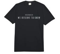 Disclosure Day We Deserve to Know Comfort Colors Adult Heavyweight T-Shirt